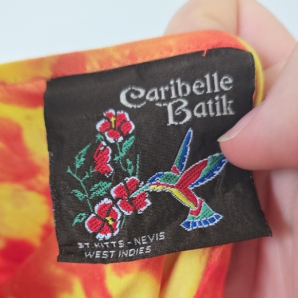 Vibrant Tie-Dye Poncho - Picture 3 of 5